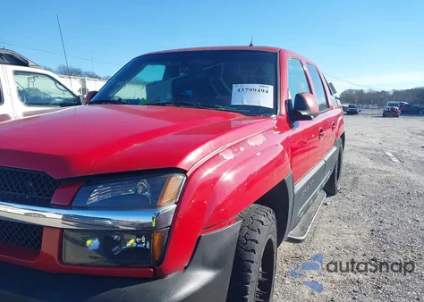 2002 Chevrolet Avalanche 1500 from USA, damaged, VIN 3GNEC13T22G168138